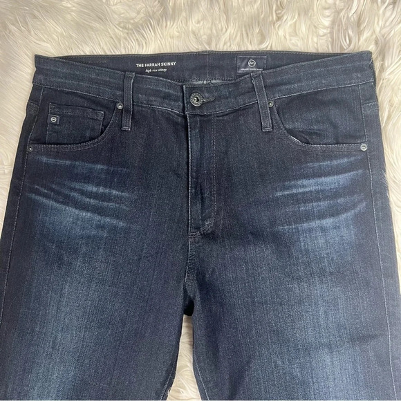 NWOT AG Farrah High Rise Skinny Jeans Brooks Denim Casual Women’s 31 - Picture 5 of 11
